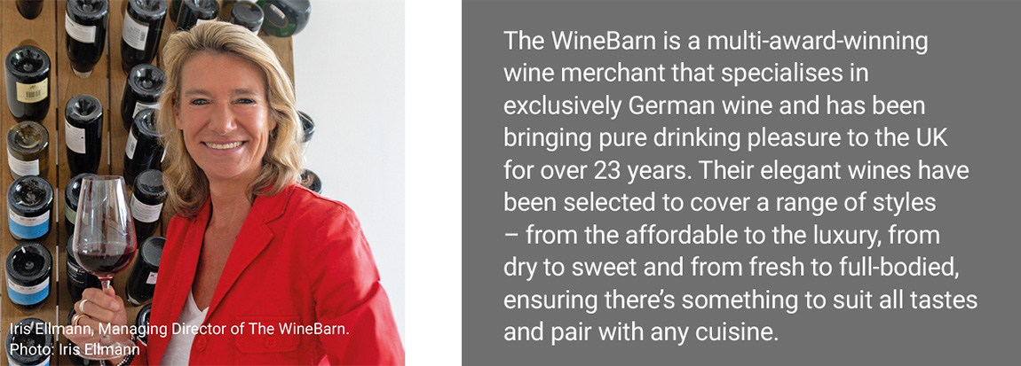 Iris Ellmann, Managing Director of The WineBarn. Photo: Iris Ellmann