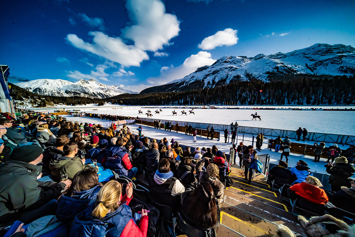 Snow Polo World Cup St. Moritz 2024: A glamorous winter event on frozen lake St. Moritz