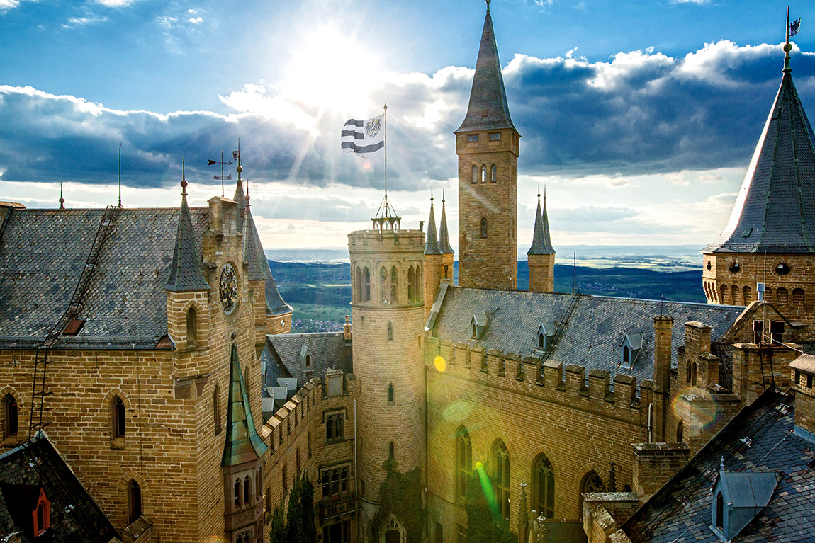 Hohenzollern Castle - history with a royal view