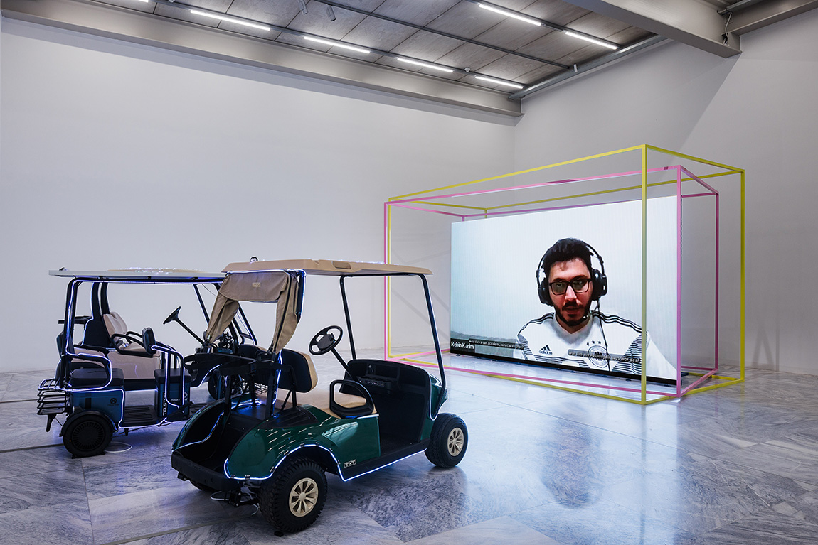 MAK exhibition site Hito Steyerl 2025. Photo: kunstdokumentation.com MAK