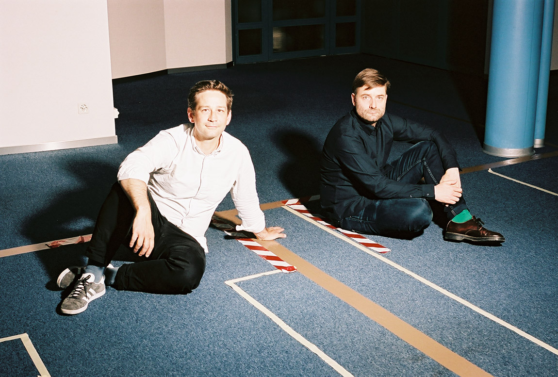 Valentin Kuník (left) und Guillaume de Morsier. Foto: Nicolas Haeni