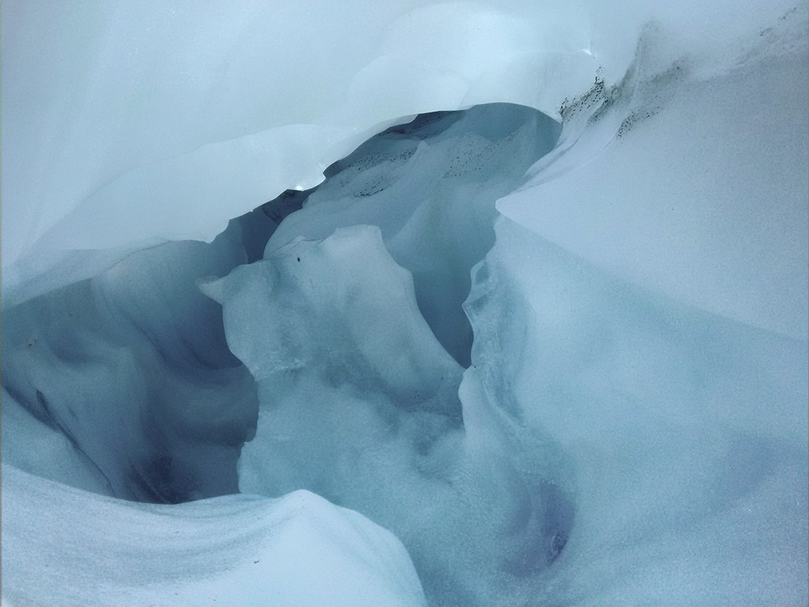 Aletsch Glacier, natural architecture.  Photo: Kuník de Morsier architects | Kuník de Morsier: “architecture is about community”