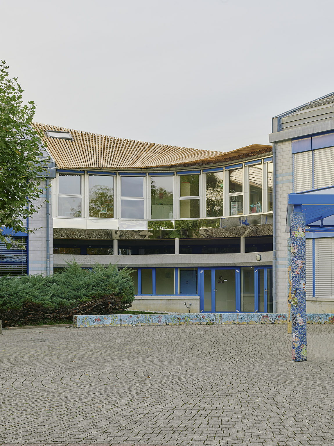 Kindergarten Vufllens le chateau. Foto: Nicolas Delaroche Studio
