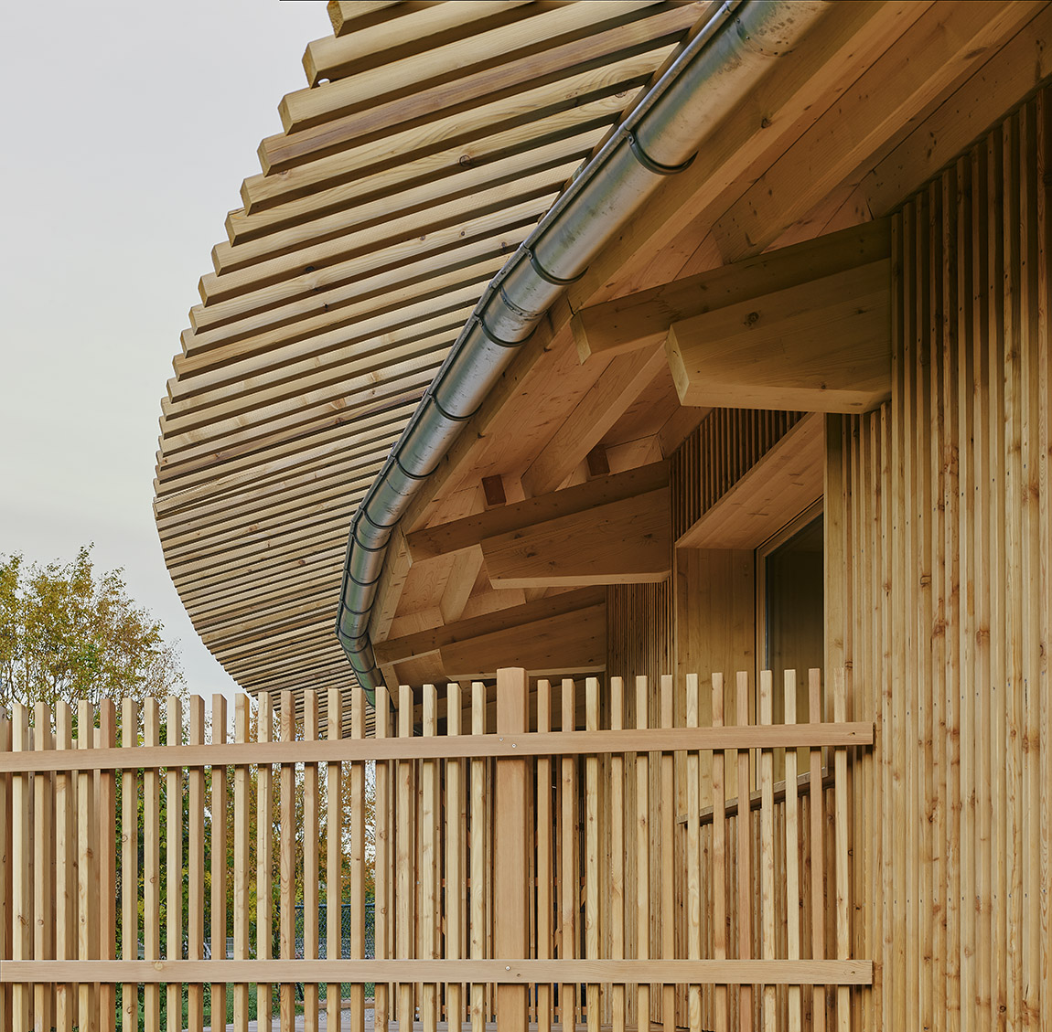 Kindergarten Vufllens le chateau. Foto: Nicolas Delaroche Studio