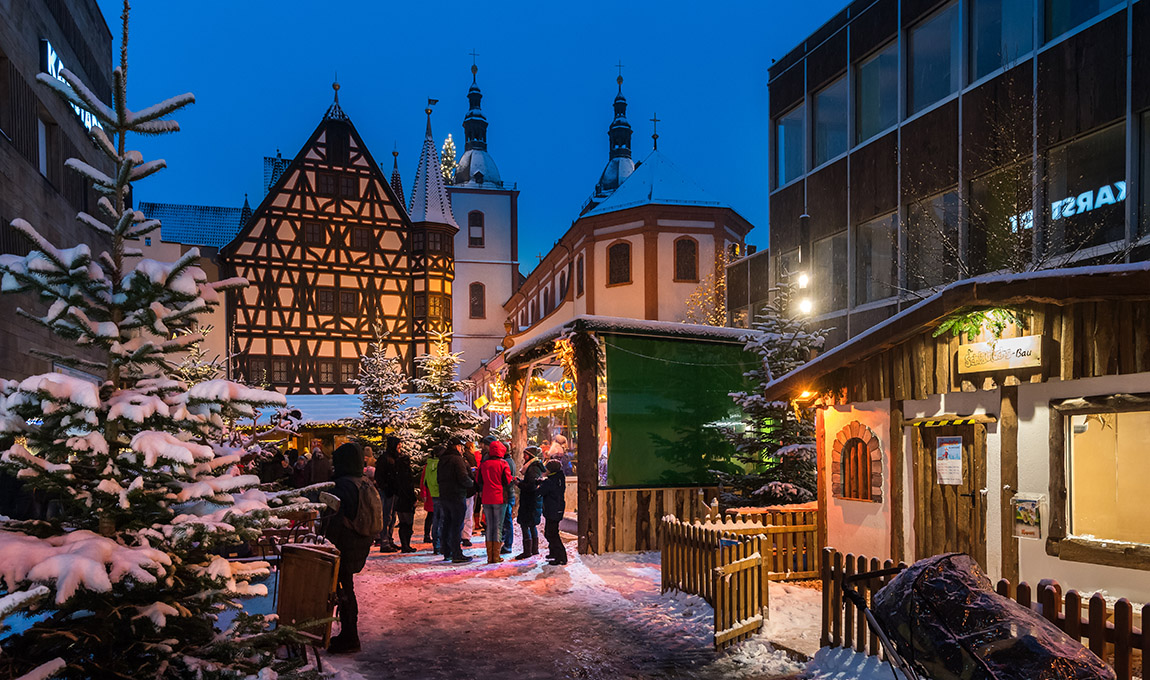 Fulda Christmas market: baroque magic and twinkle lights