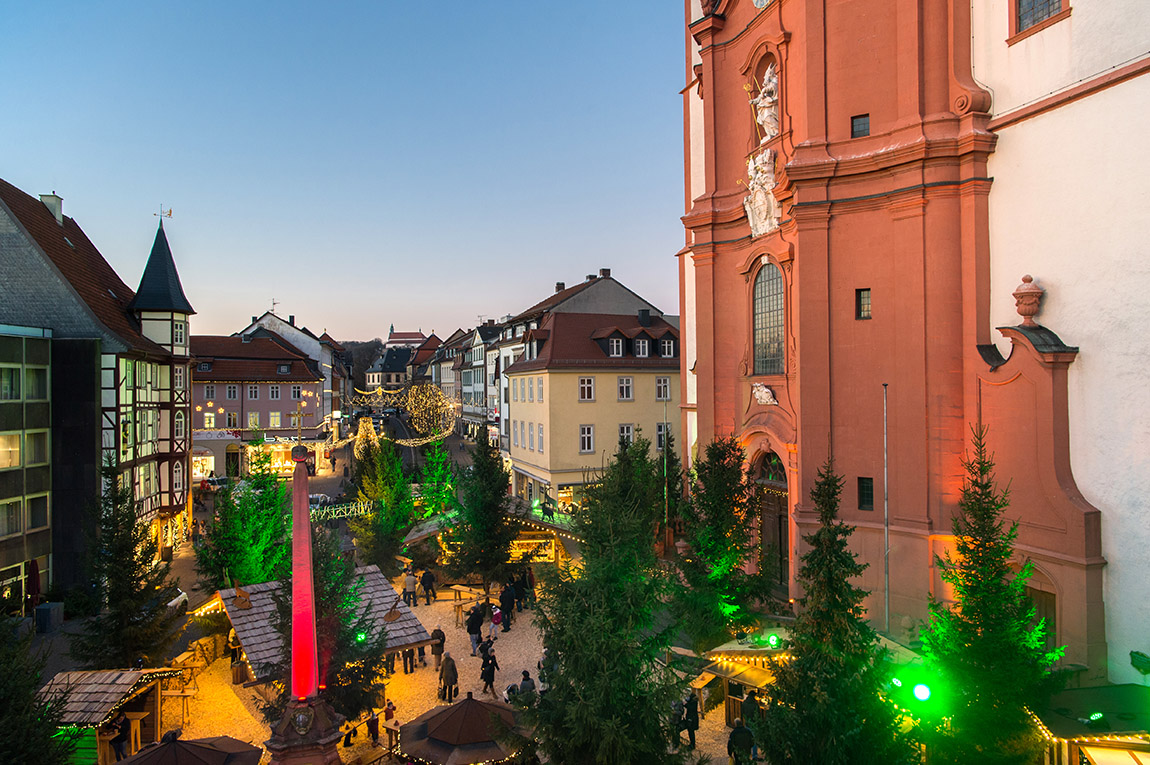Fulda Christmas market: baroque magic and twinkle lights