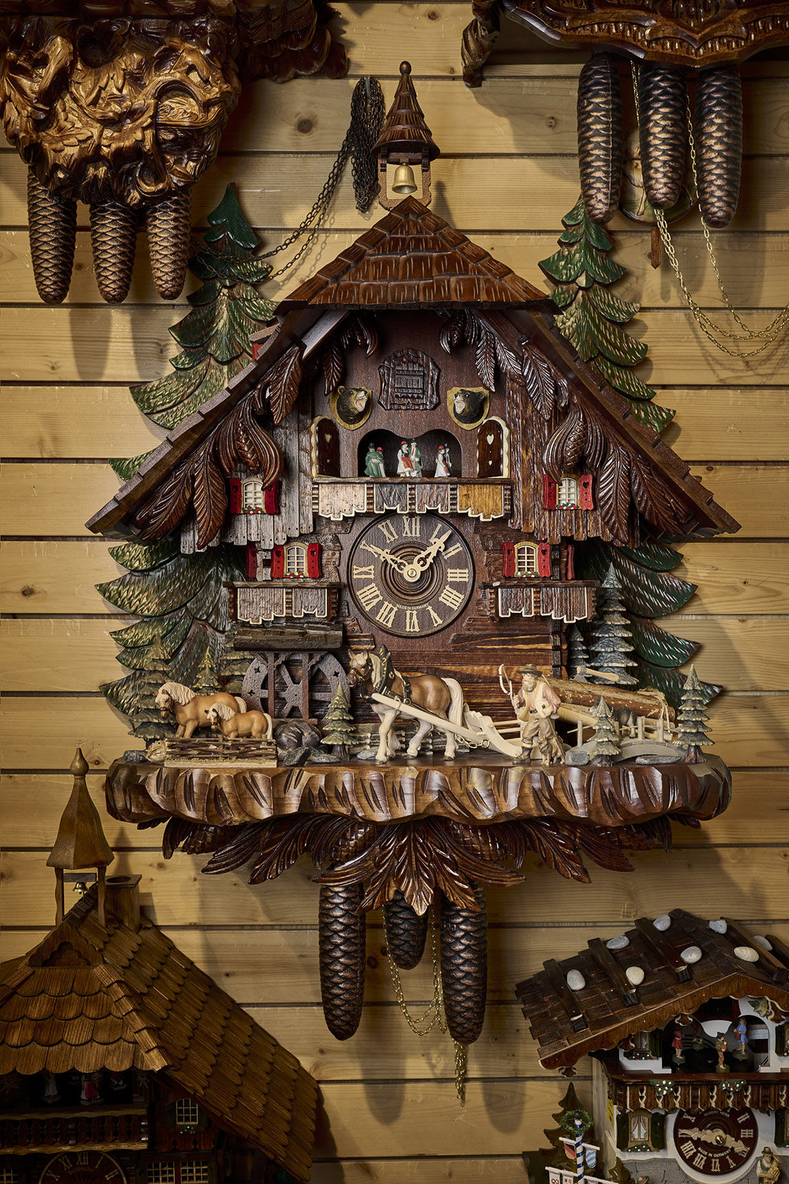 Black Forest: cuckoo clocks. Photo: DZT/Jens Wegener