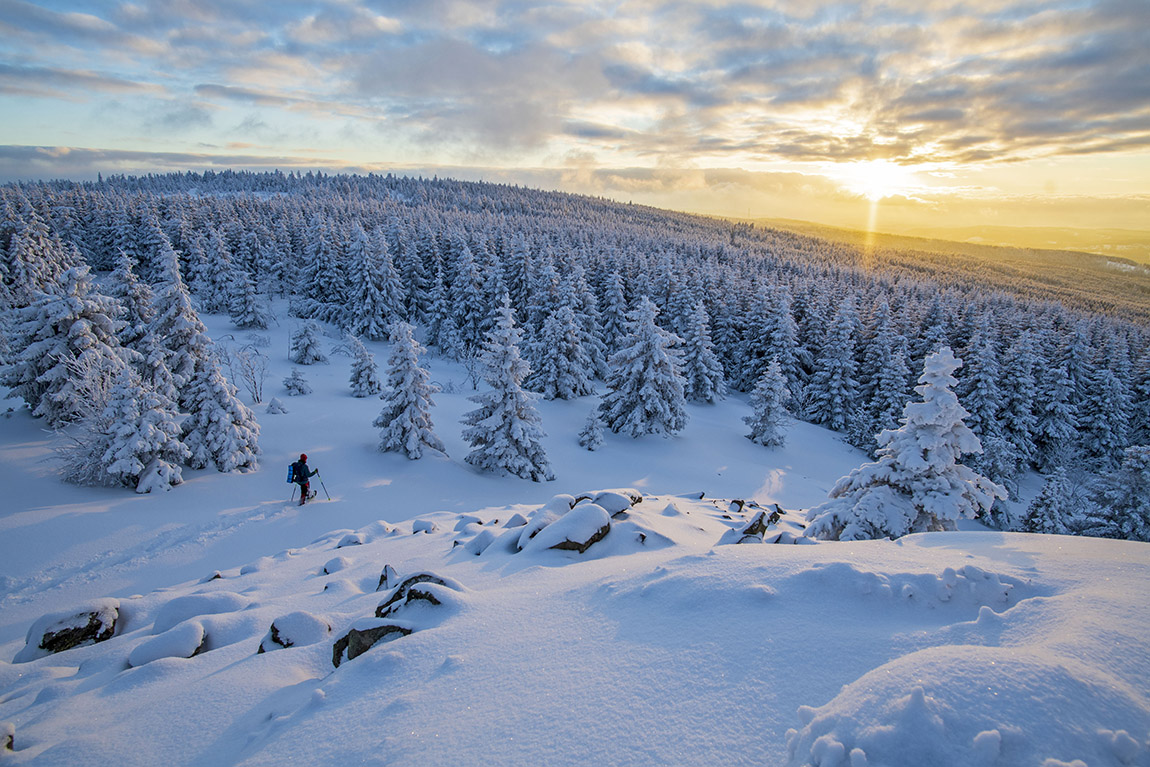 Harz Mountains in winter. Photo: DZT/Michael Neumann