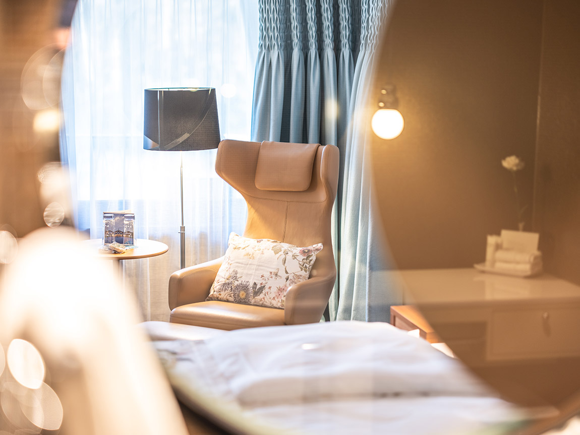Hotel room, Hof Weissbad. | Resort Hof Weissbad: Switch off, relax and indulge