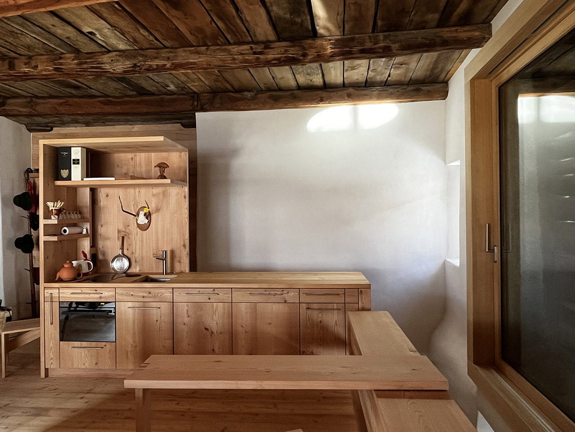 S-chanf Chesa Cotschna. Photo: J. Könz | Jachen Könz: Architecture as continuity of past and present: new life for historic buildings and in new quarters