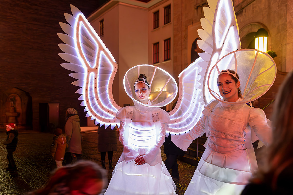 Foto: Helmut Gross | A sea of lights: Bremerhaven's Christmas Market
