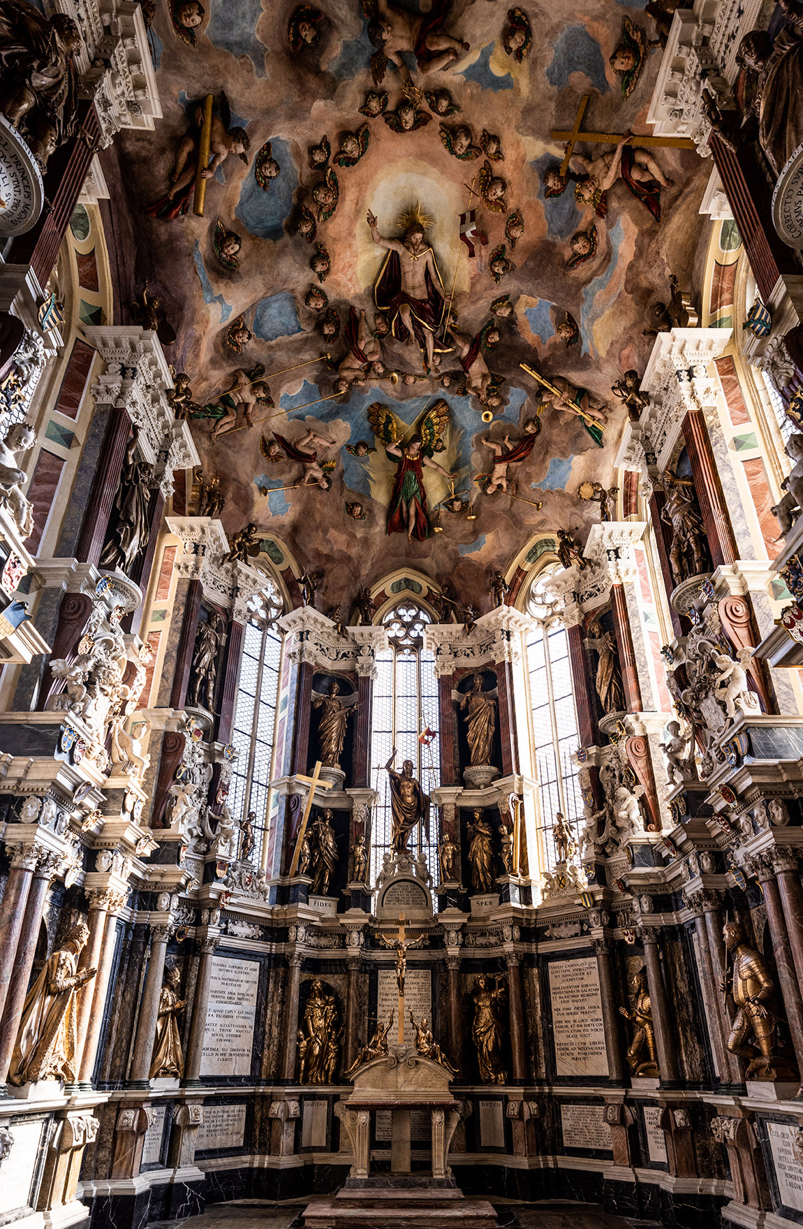 Kulturdenkmale von europäischem Rang: Die Begräbniskapelle der Wettinischen Kurfürsten im Dom St. Marien kann bei thematischen Führungen besichtigt werden. | Silberstadt Freiberg – Von Bergparade bis Räuchermännchen