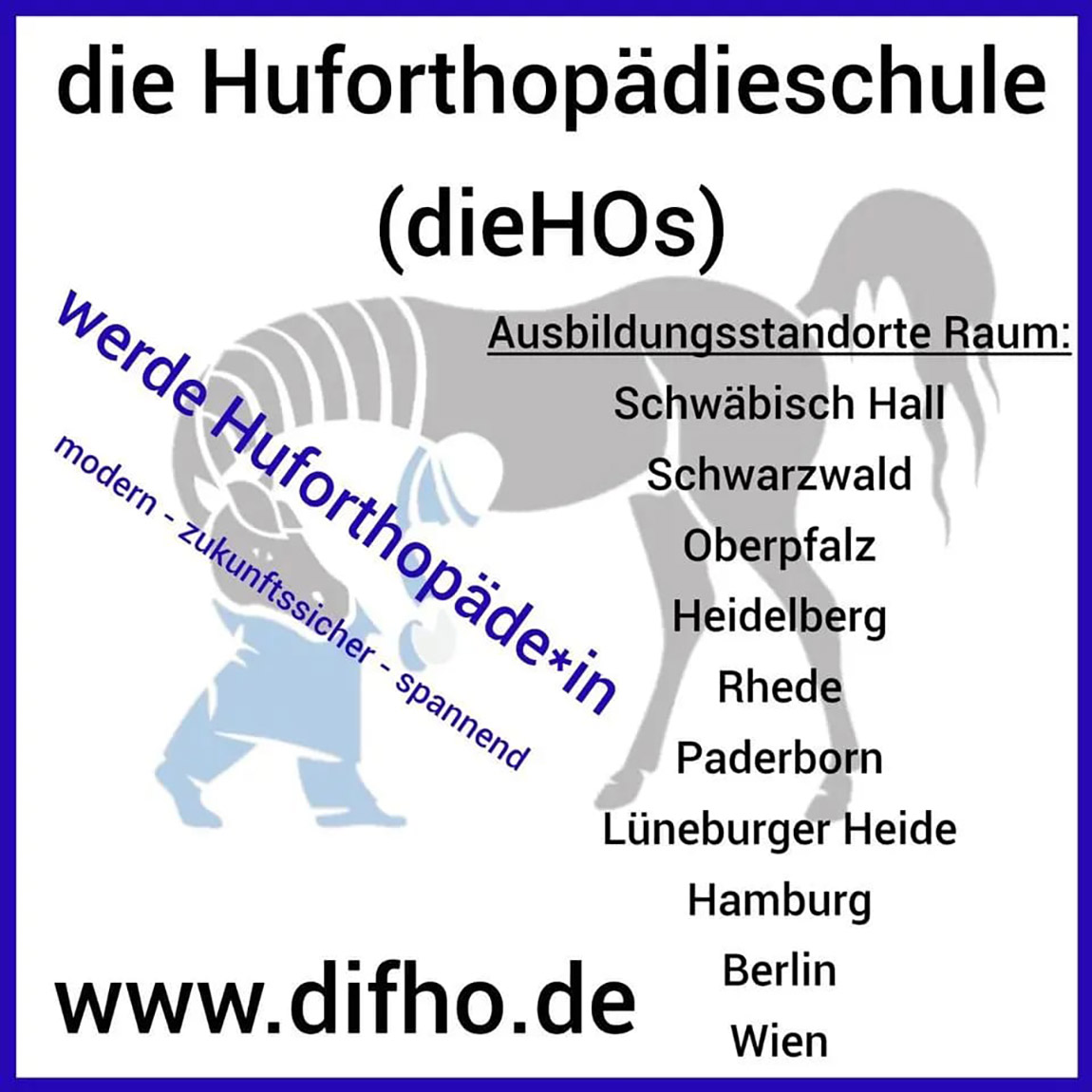 Die Huforthopädieschule® - erfahren, modern, strukturiert