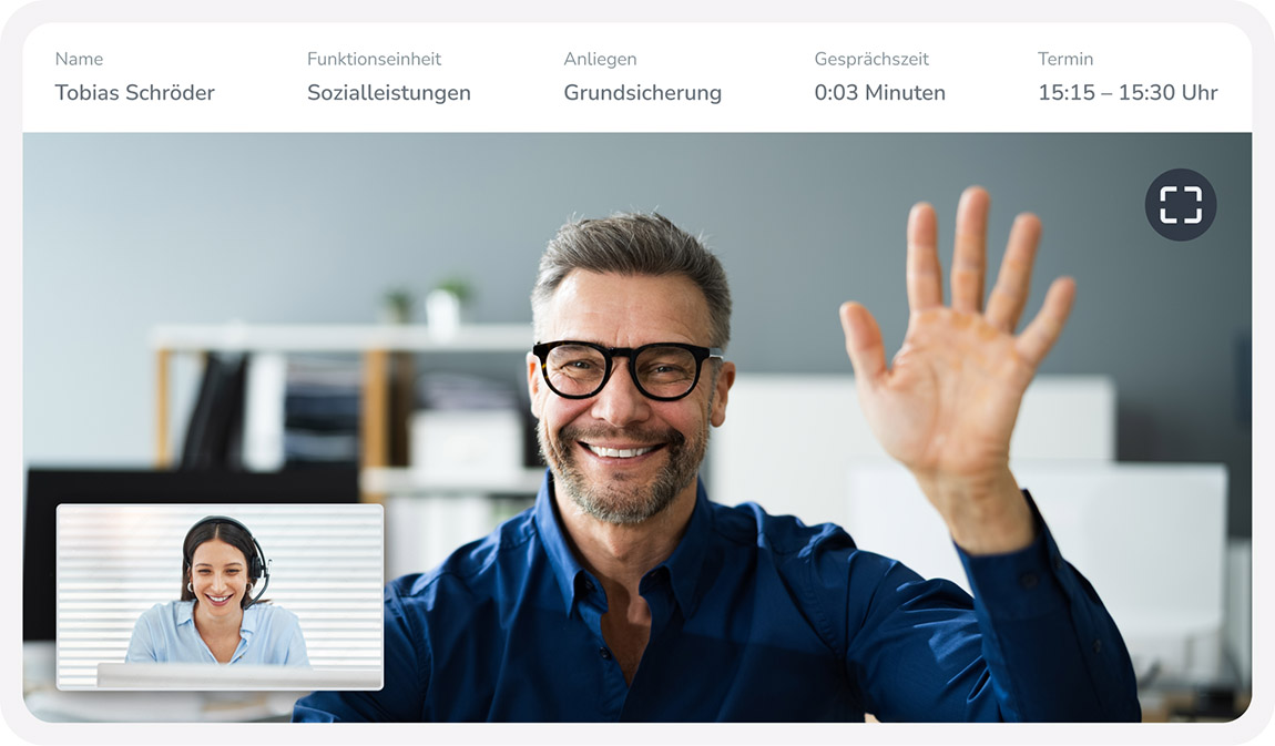 Voigtmann GmbH: 21 Minuten per Video statt 141 Minuten vor Ort – Wie ein Videotermin den Bürgerservice effizienter, nachhaltiger und bürgernäher macht