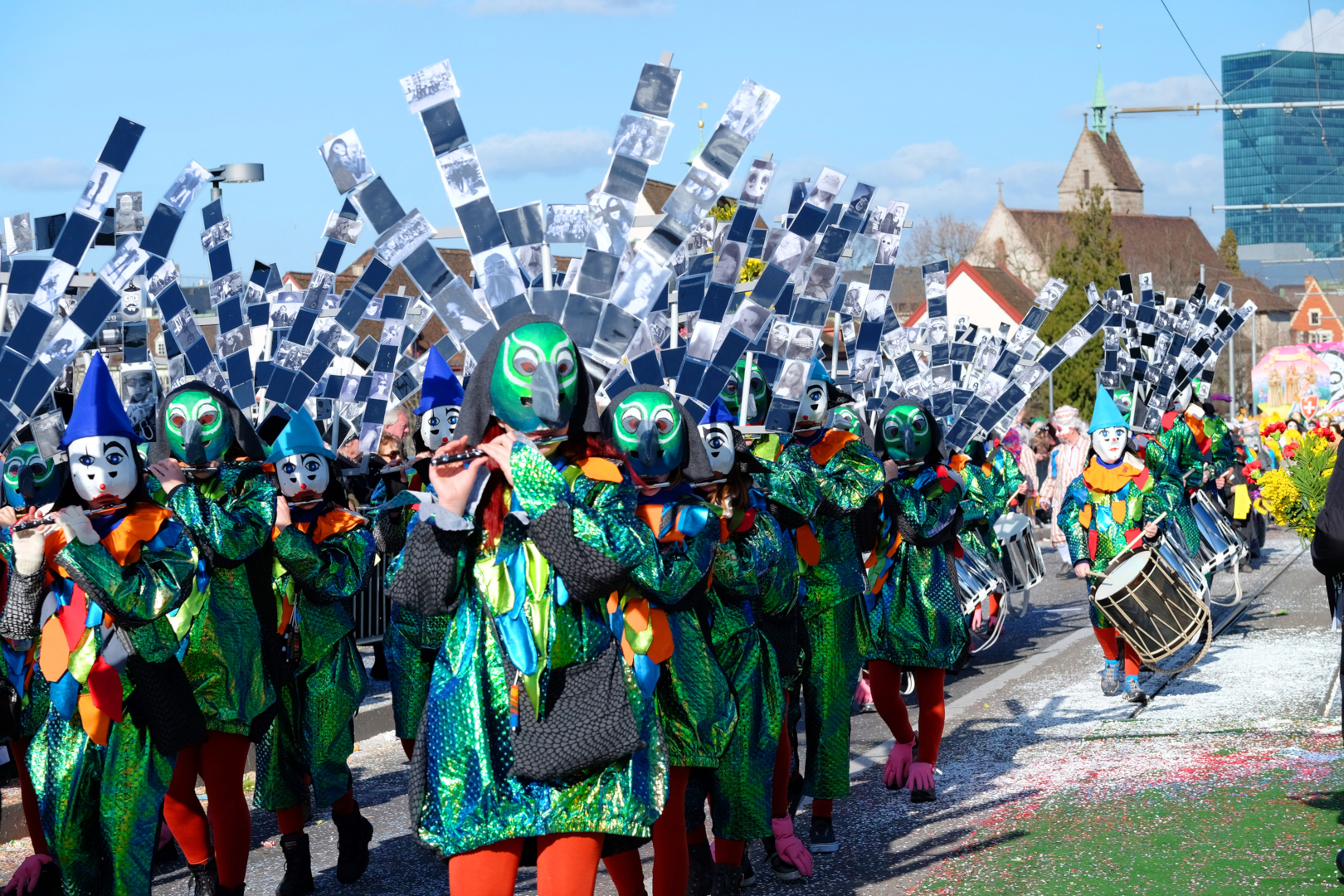 Basel Fasnacht. Photo: Fasnachts-Comité Basel