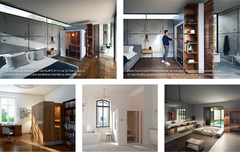 KLAFS AG | Luxurious saunas for small spaces | Discover Germany