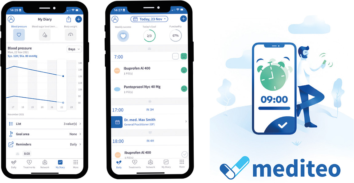 Mediteo GmbH: DIGITAL SUPPORT FOR THE THERAPY OF CHRONIC ILLNESS