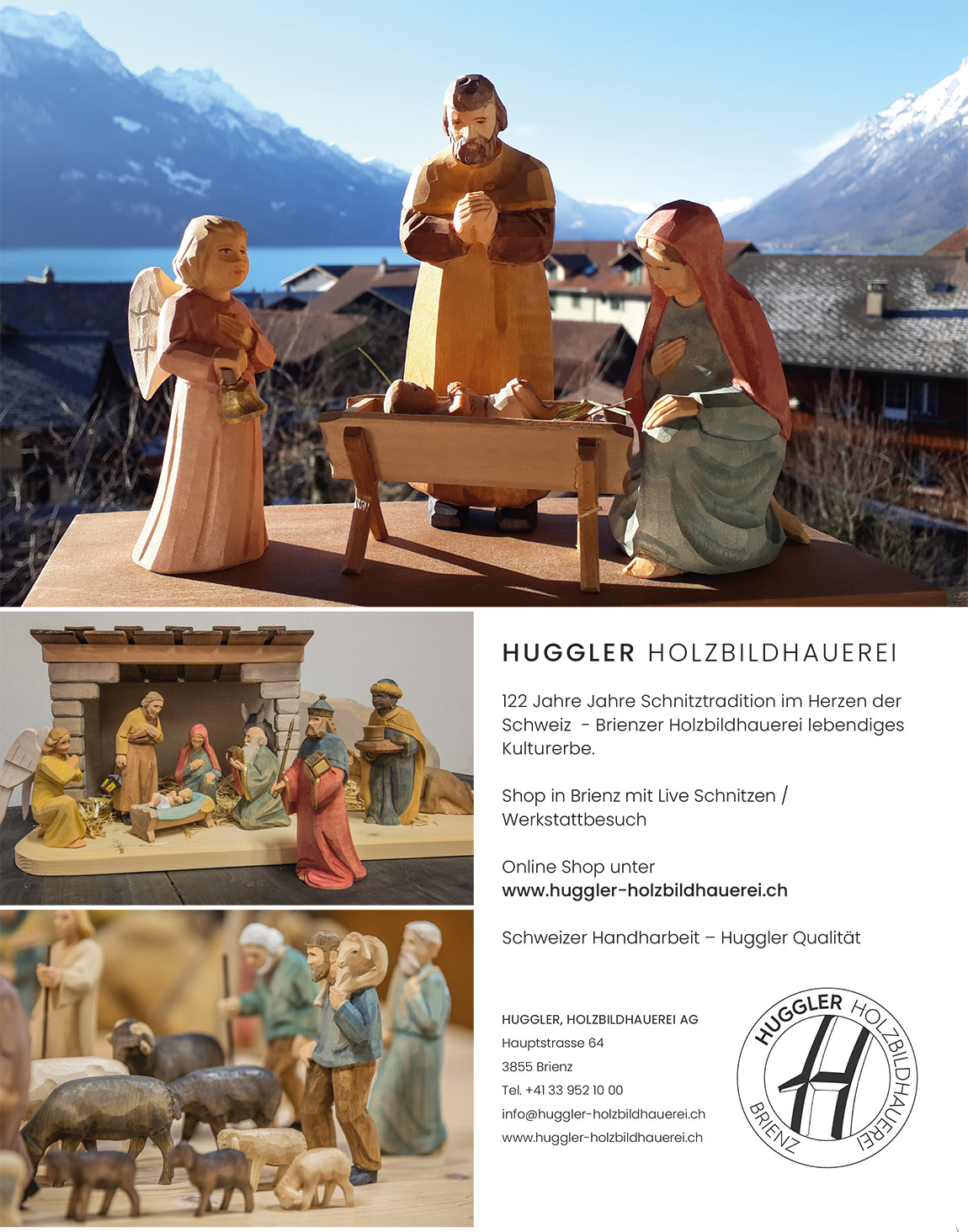Huggler Holzbildhauerei: SWISS WOOD CARVING BETWEEN TRADITION AND FUTURE