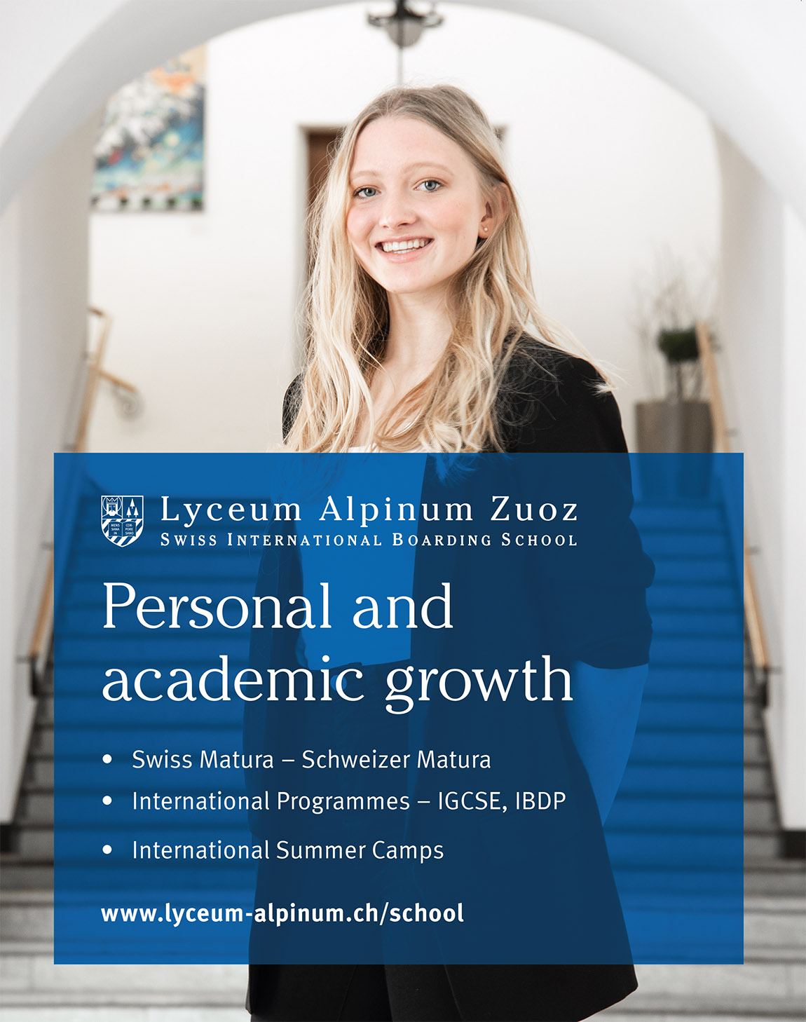 Lyceum Alpinum Zuoz: A GLOBAL VISION WITH STRONG LOCAL ROOTS