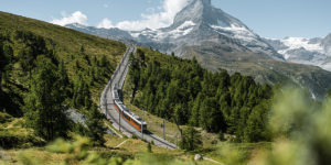 The Gornergrat Bahn: Mountains and glaciers, as far as the eye can see
