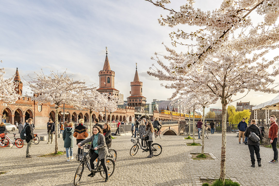 Berlin in spring. Photo: visitBerlin, Dagmar Schwelle