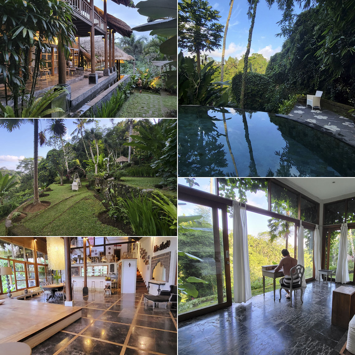 BALI-HAUS: NEW MIND, BODY AND SPIRIT: 1:1 RETREATS IN LUXURY NATURE OASES IN BALI AND SWITZERLAND