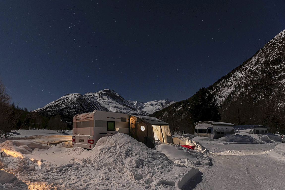 Morteratsch campsite: AN ALPINE CAMPING PARADISE