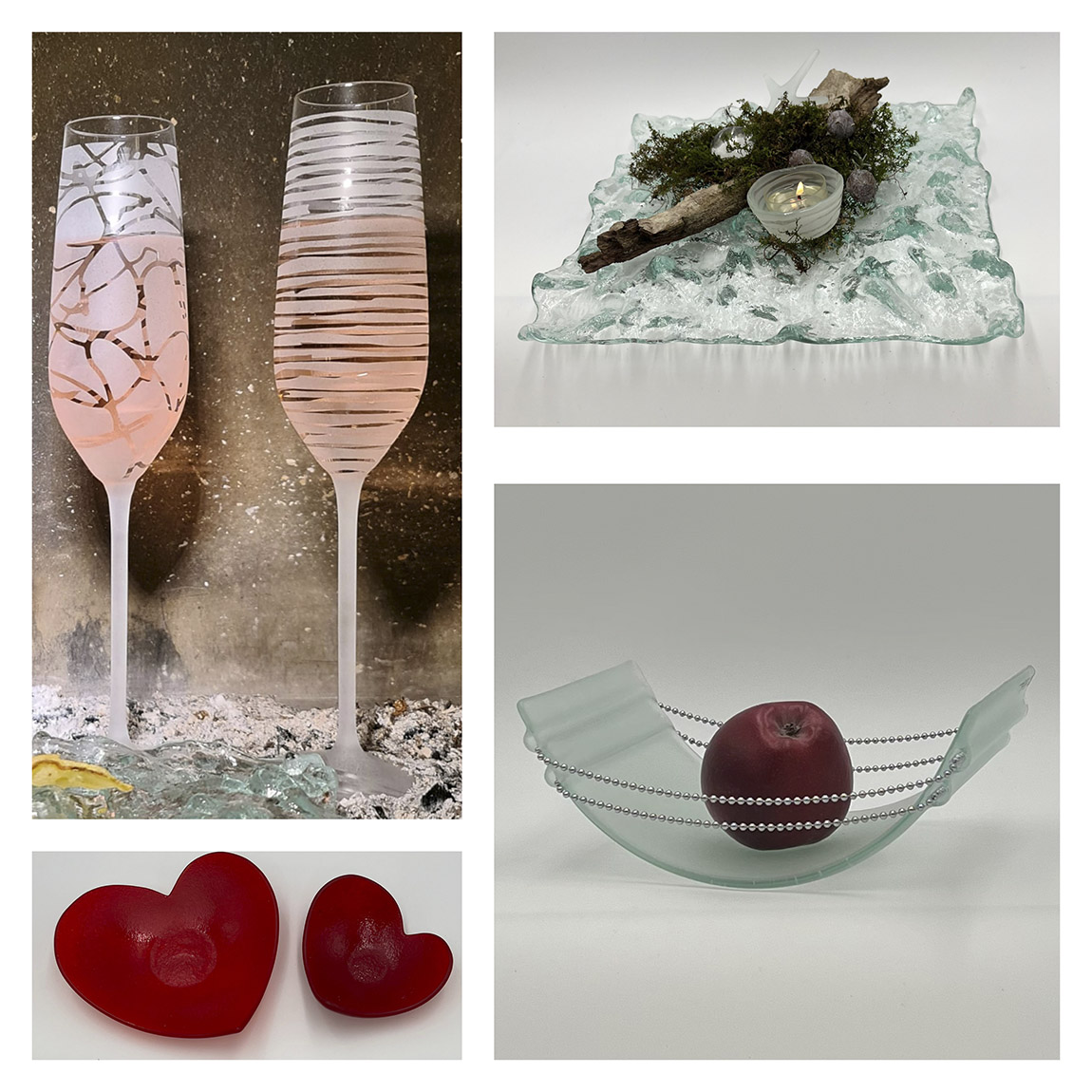 Bettina Eberle: UNIQUE GLASS ART 'MADE IN SWITZERLAND'