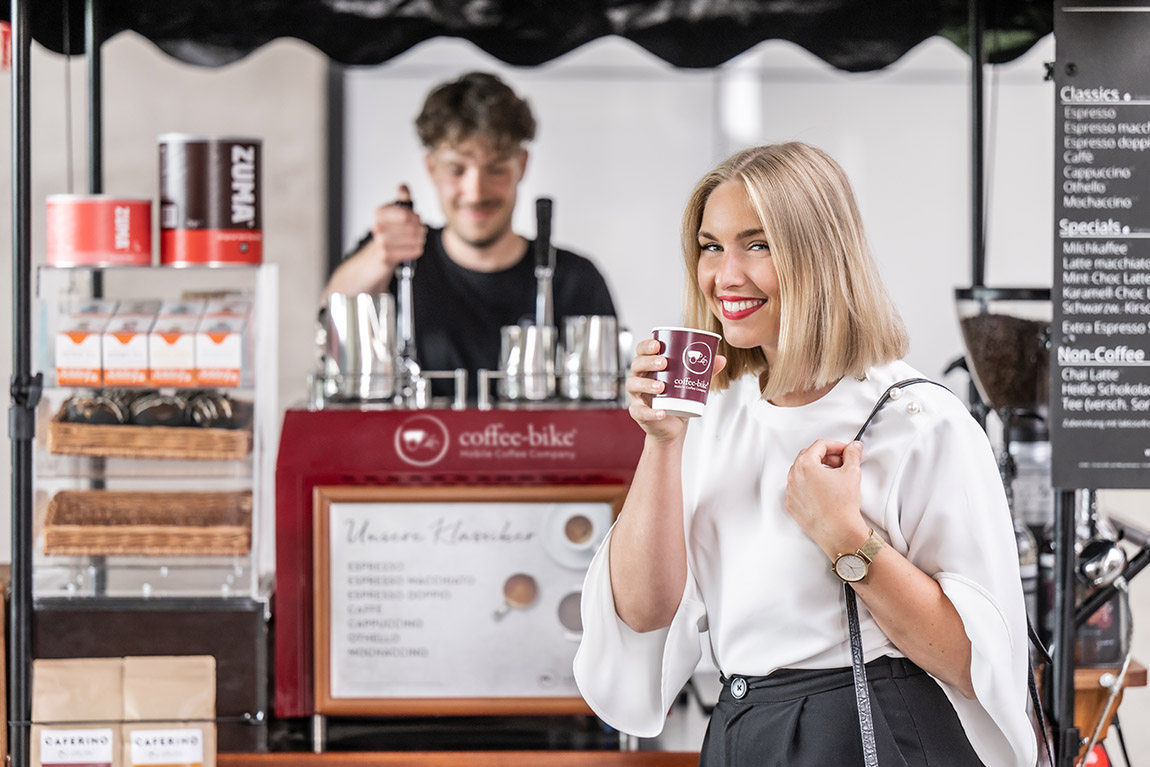 Coffee-Bike: Mobiler Franchiseerfolg mit professionellem Kaffeecatering