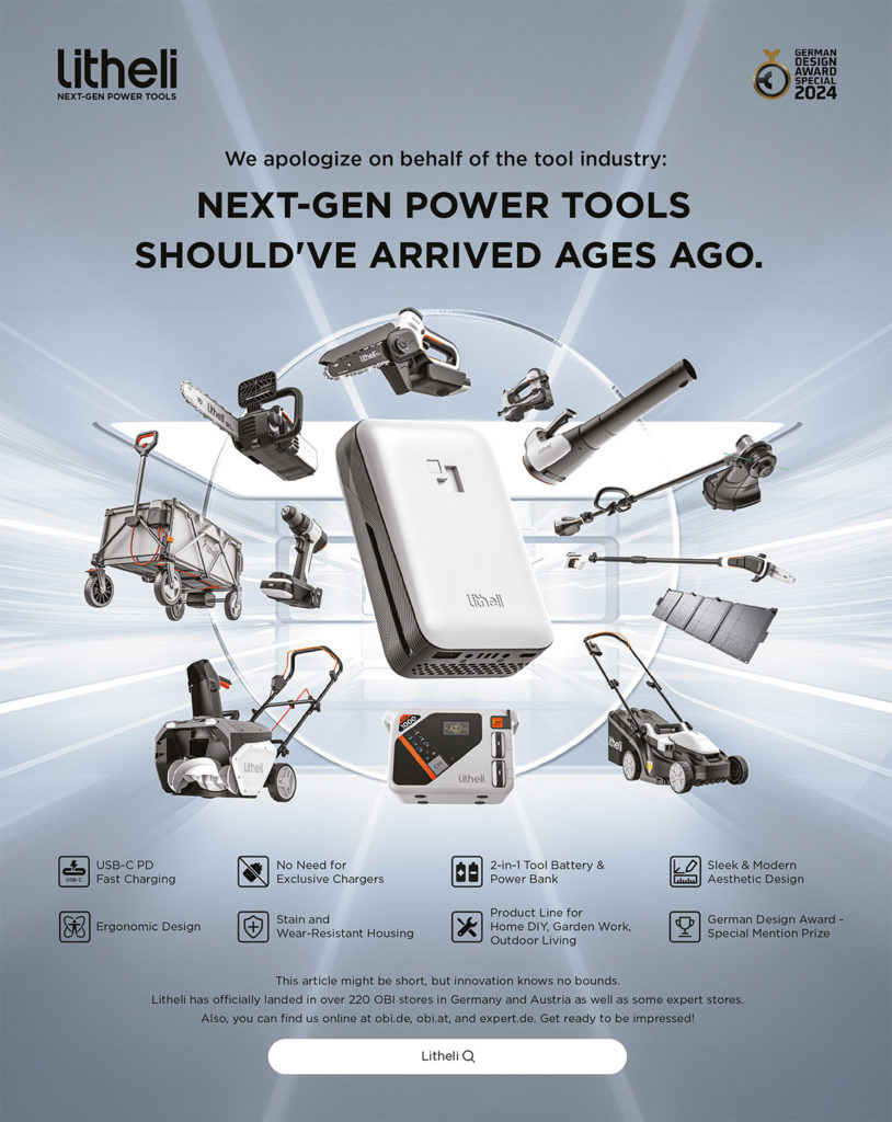 Lithell Tools Litheli: Next-Gen Power Tools | Discover Germany