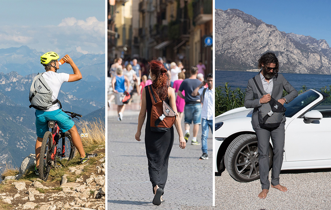 Timeless, stylish and functional X-over® BAGS