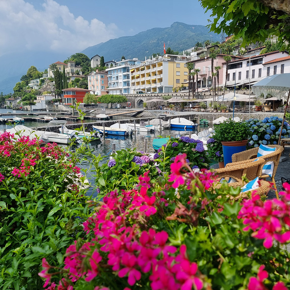 Ascona waterfront.