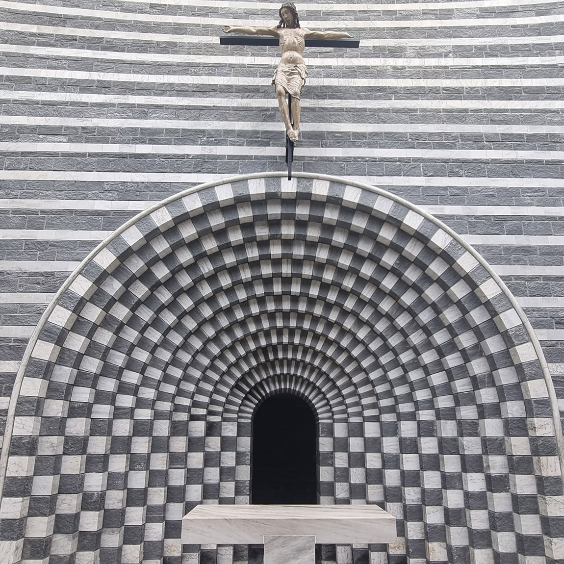 Interior of the Church of San Giovanni Battista.