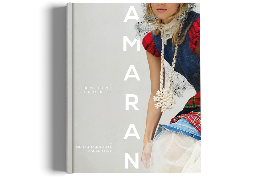 New book: AMARAN - LEBENSTEXTUREN // TEXTURES OF LIFE, 128 pages, Hardcover, 24x30 cm, English & German. | Studio Amaran Creative: More than upcycling: a new book showcasing the stories behind vintage fabrics