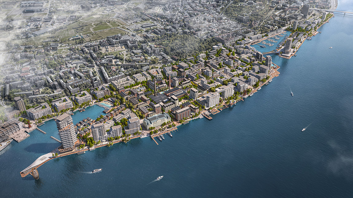 Riga Waterfront. Photo: Hosoya Schaefer Architects / Riga Waterfront / Red Vertex | Hosoya Schaefer Architects