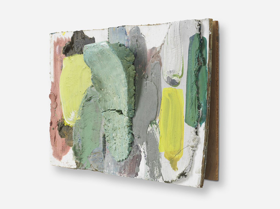 Katharina Grosse, Untitled, 1990. © VG Bild-Kunst, Bonn 2025, Photo: Jens Ziehe | KATHARINA GROSSE – THE SPRAYED DEAR art exhibition at Kunstgebäude Stuttgart