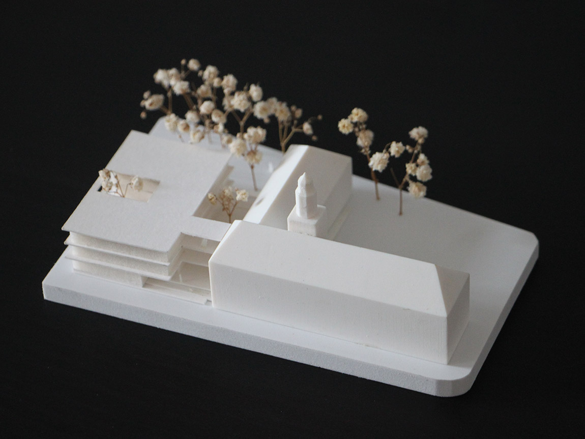 BH Grieskirchen und Eferding, model. Photo: ARCHITEKTUR ATELIER GEGENHUBER ZT GmbH | Architektur Atelier Gegenhuber – special spaces with a vision