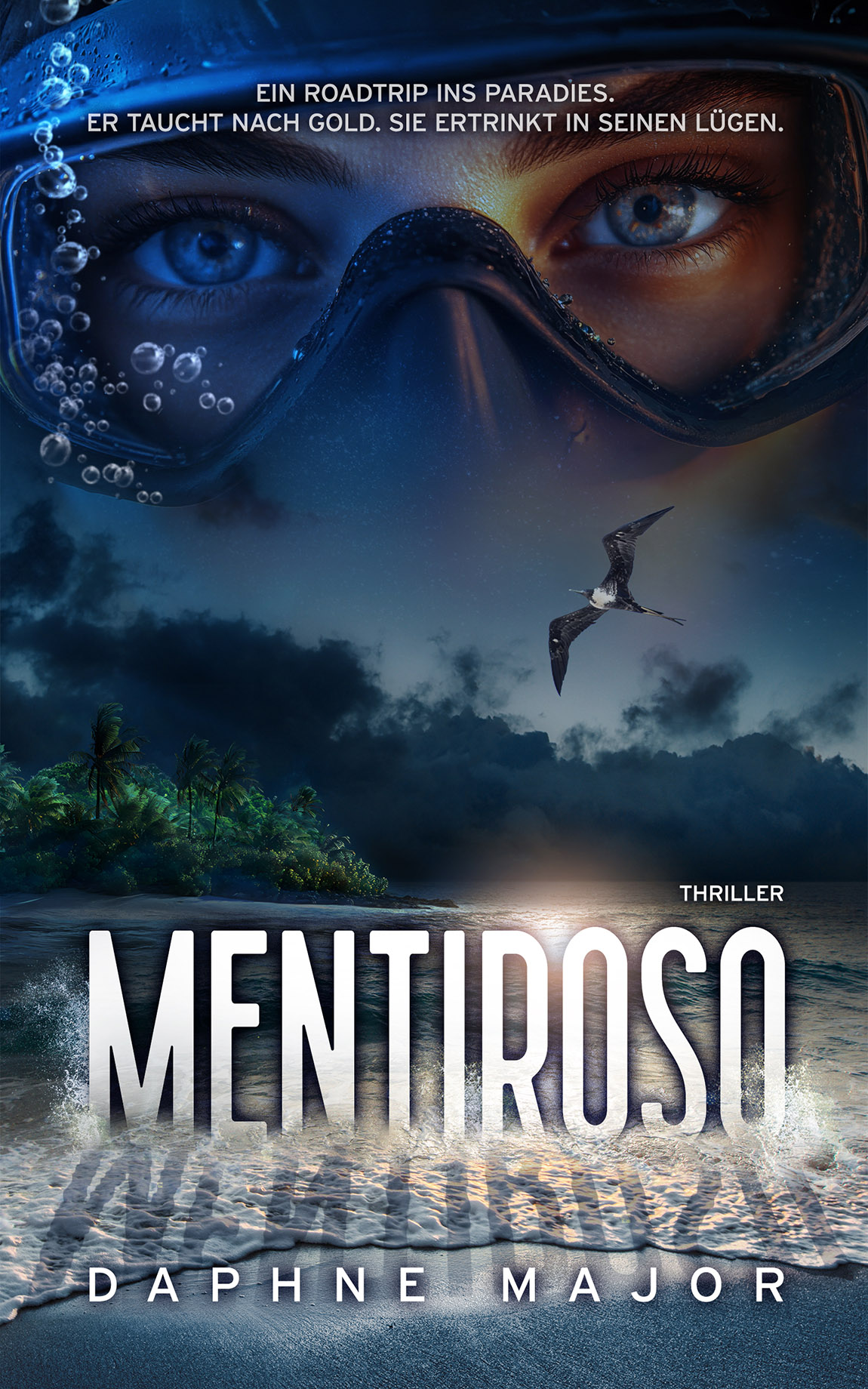 MENTIROSO Softcover and E-Book. | Daphne Major: Suspense meets wanderlust