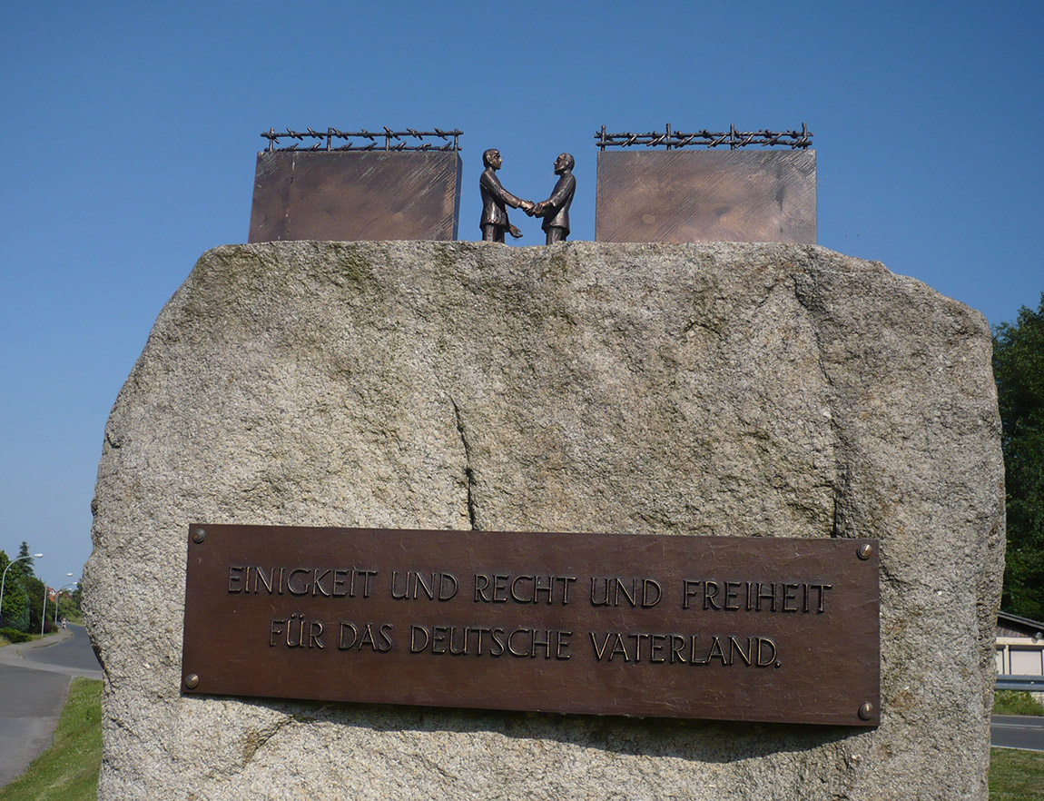A monument at Eckertal. Photo: Annett Drache | From iron curtain to green corridor