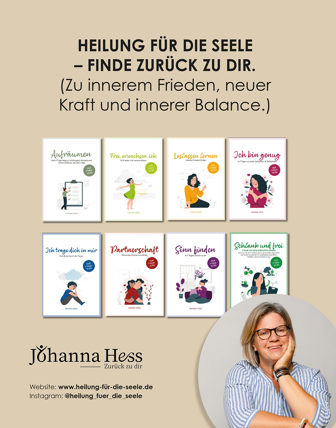 Johanna Hess: Raum für die eigenen Bedürfnisse und Platz für mehr Zufriedenheit schaffen