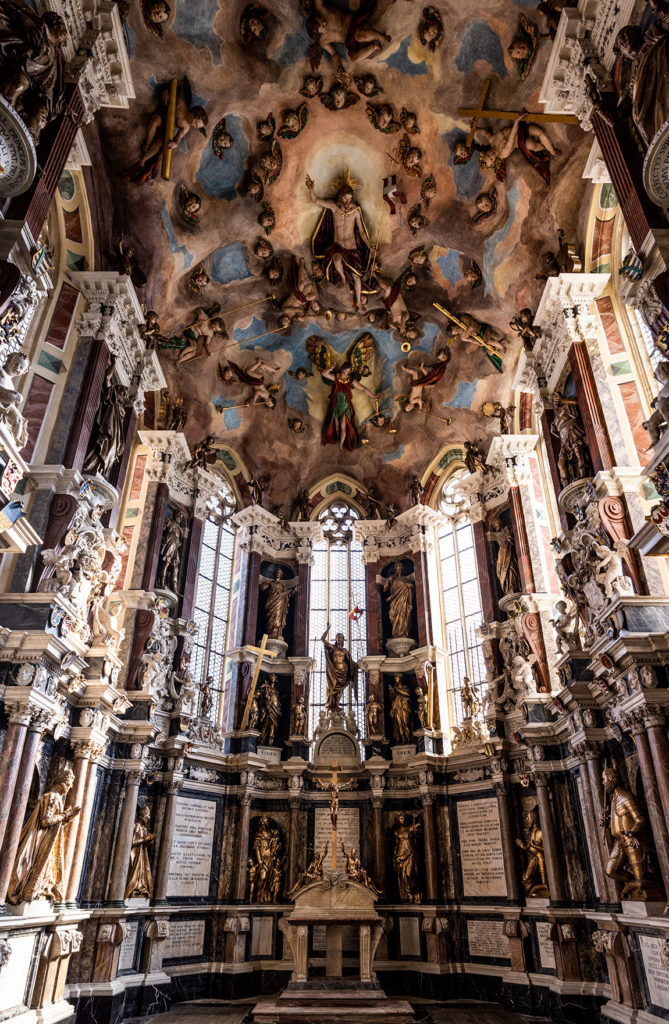 Kulturdenkmale von europäischem Rang: Die Begräbniskapelle der Wettinischen Kurfürsten im Dom St. Marien kann bei thematischen Führungen besichtigt werden. | Silberstadt Freiberg – Von Bergparade bis Räuchermännchen