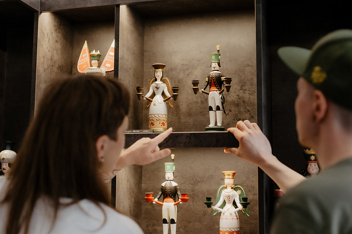 2024 Horatzscheck Arts and Crafts. Photo: Tourismusverband Erzgebirge e.V. / Anna Schalling | Light, art and world heritage – the Ore Mountains continue to shine