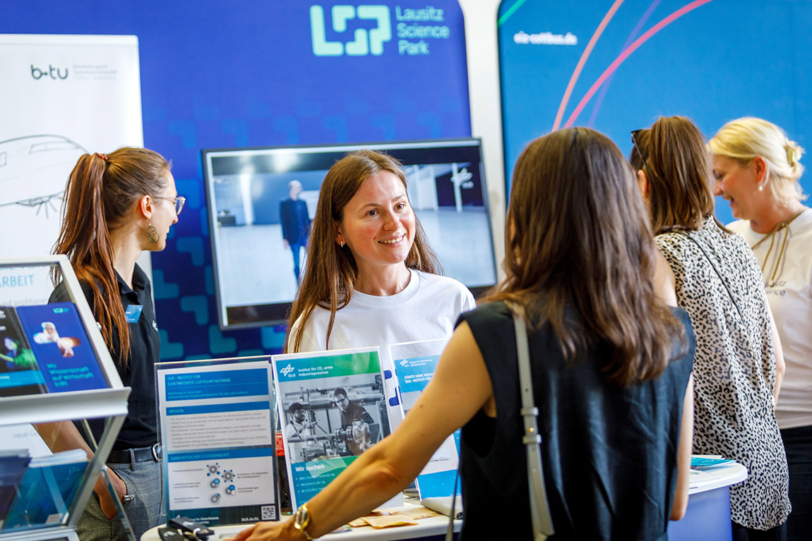 Lausitz Science Park at the Decarbon Days 2025. Photo: Andreas Franke | BTU Cottbus-Senftenberg: International, innovative and a key player in the structural transformation in Lusatia