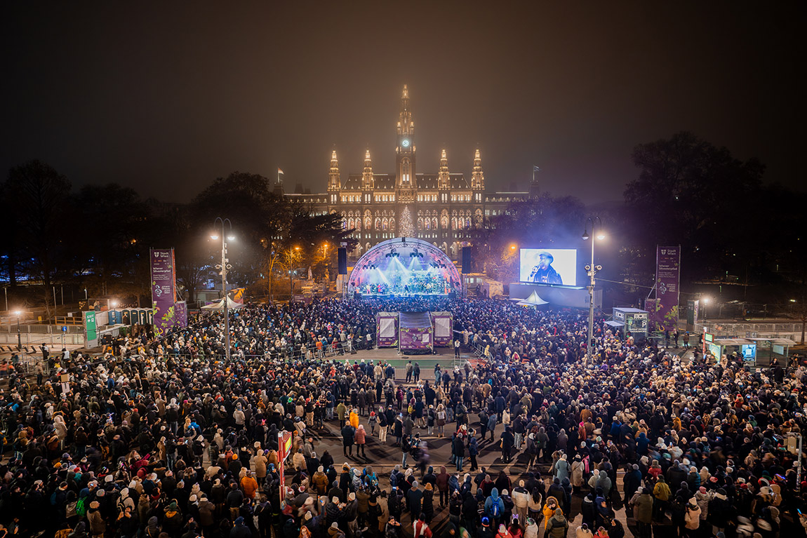 Vienna’s New Year’s Eve Trail. Photo: Stadt Wien Marketing / Christian Kremser | Culture Calendar: December 2025