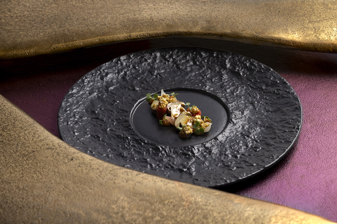 Gourmet cuisine. | Wappensaal Burg Schlitz – International cuisine with character