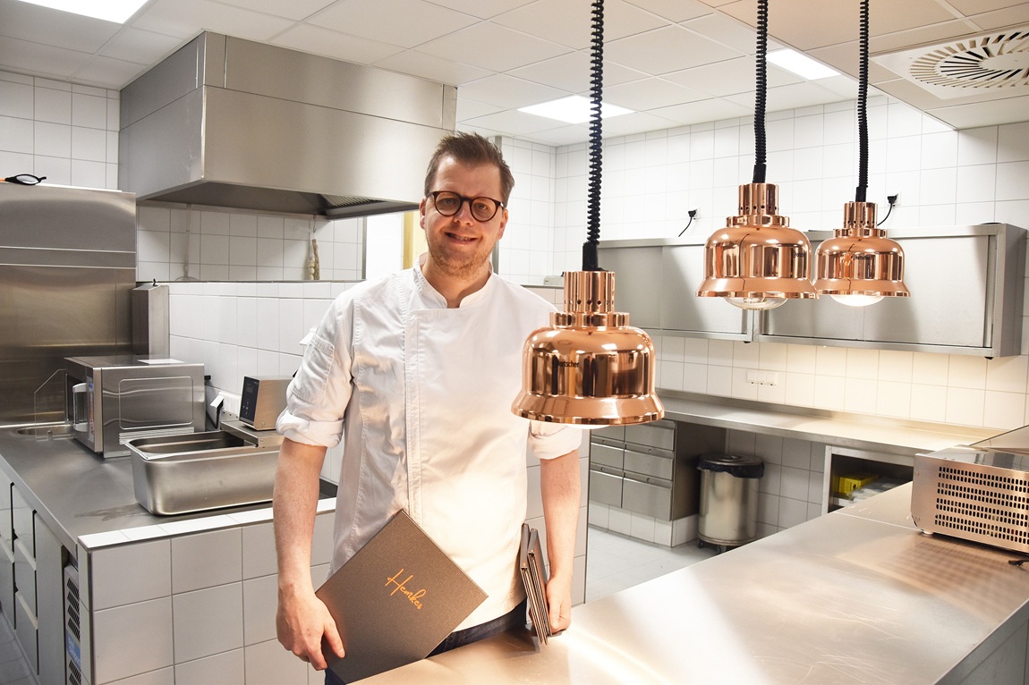 Chef Axel Krause at Restaurant Hemkes. Photo: Wilhelm Brinkmeier
