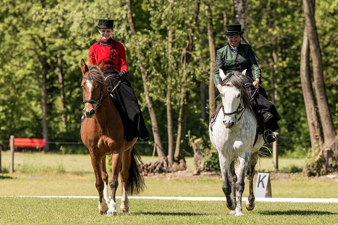 Foto: Michele Forster Photography | Graceful and elegant – The Ladies’ Side Saddle Association of Switzerland combines tradition and modern horsemanship