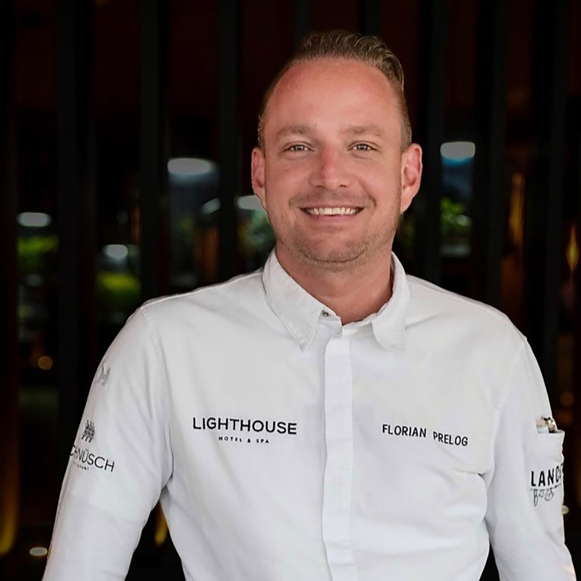 Chef Florian Prelog at the Lighthouse Hotel & Spa. Photo: Caroline Wehmer | Savouring the tides