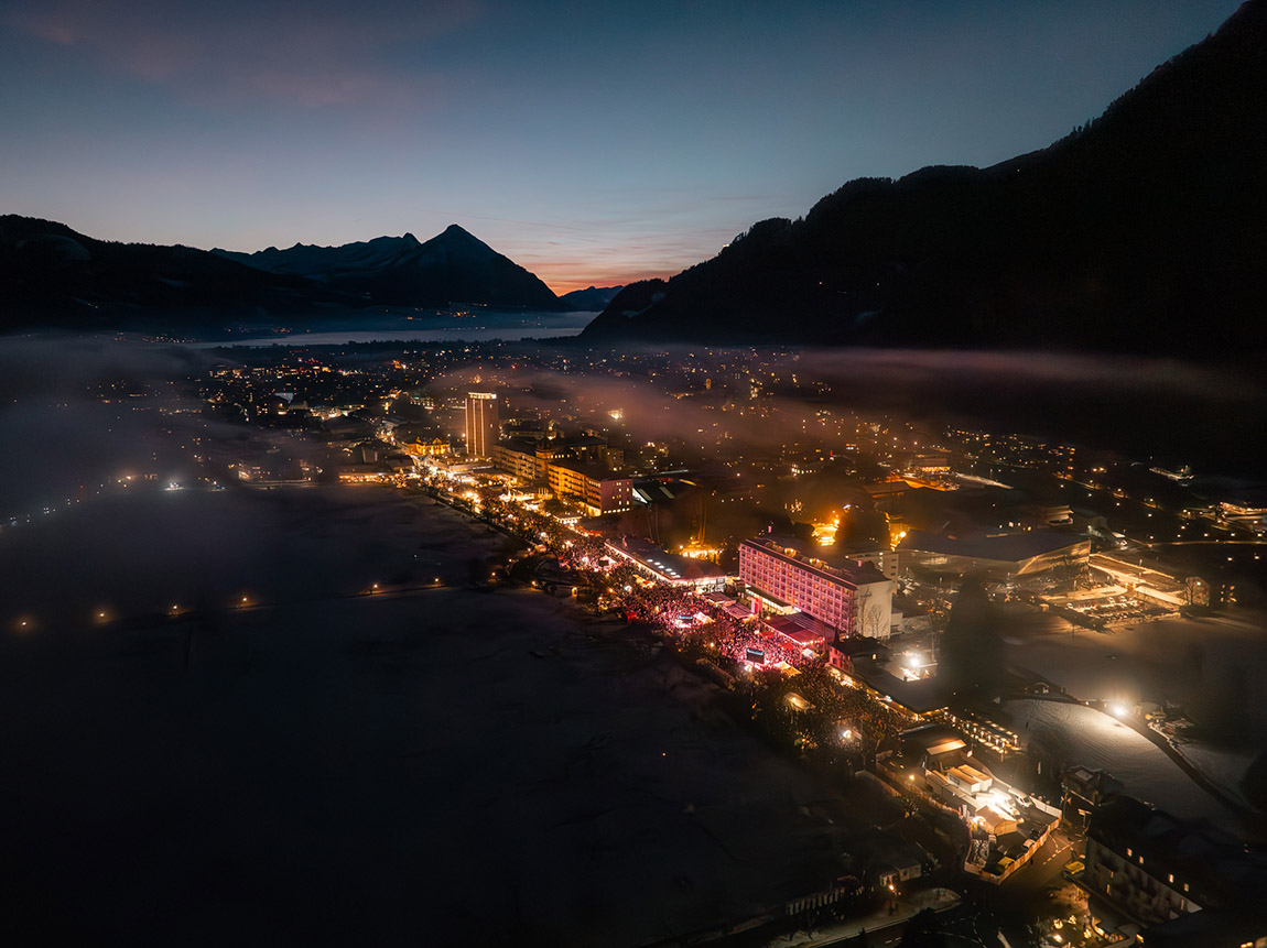 OUCH THE MOUNTAINS, Interlaken. Photo: JWE GmbH | Culture Calendar: January 2026