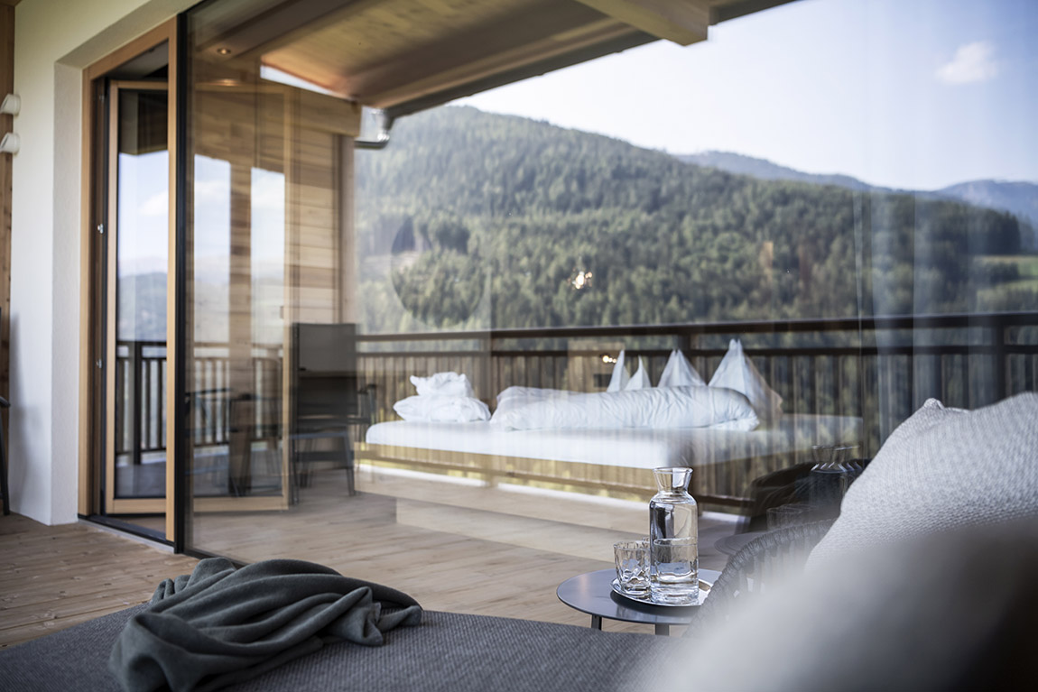 Comfortable rooms with a view.